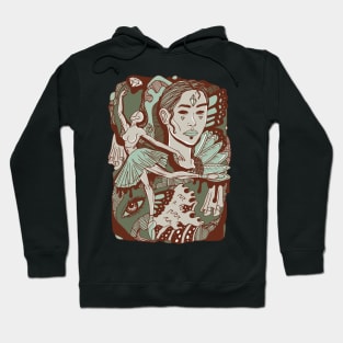 Rust Sage Ballerina Hoodie